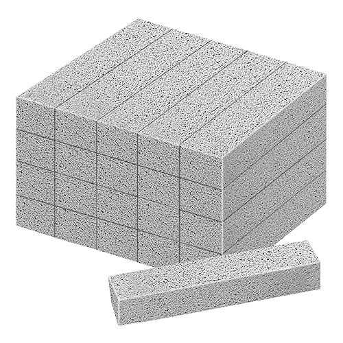 21 Pack Pumice Stone for Toilet Bowl Cleaning, Powerfully Cleans Hard Water Rings, Suitable for Cleaning Toilet, Bathtubs, Pool, Sinks and Grill