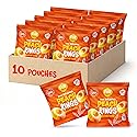 Peach Rings - 10 Packs - Peach Gummy Candies Individually Wrapped - Sweet and Sour Candy for Classroom, Snacking, Gifting, and Goodie Bags - Soft