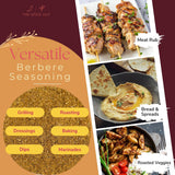Berbere Ethiopian Organic Seasoning, Authentic African Cooking Spice Blend, The Spice Hut, 2 Ounce