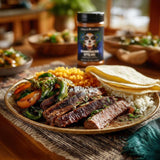 Spanglsh Asadro Seasoning Variety Pack, Garlic & Lime Seasoning 10 oz and Ranchero Steak Seasoning 8.1 oz, + Bonus Taste Valley Gift