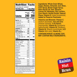Raisin Nut Bran Cereal, High Fiber Cereal, Made with Whole Grain, 20.8 oz