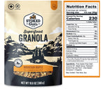Stoked Oats Granola - Variety Pack (3 Pack), High Protein, Less Sugar, Superfood Breakfast - Gluten Free, High Fibre, Non GMO (10.6oz per box)