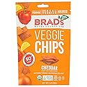 3oz Cheddar Flavor - Famous Brads Raw Chips - Vegan, Gluten Free, Natural, Healthy Snack