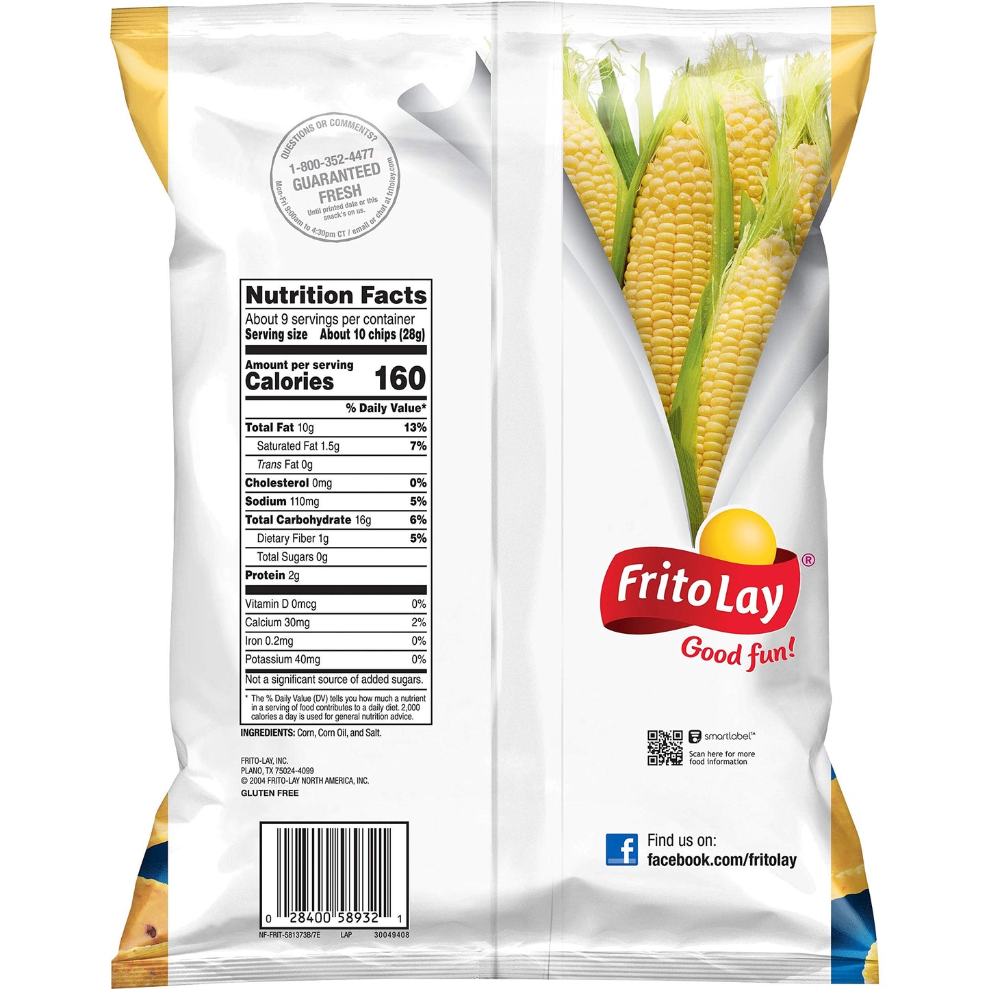 Fritos Scoops! Corn Chips, 9.25 Ounce
