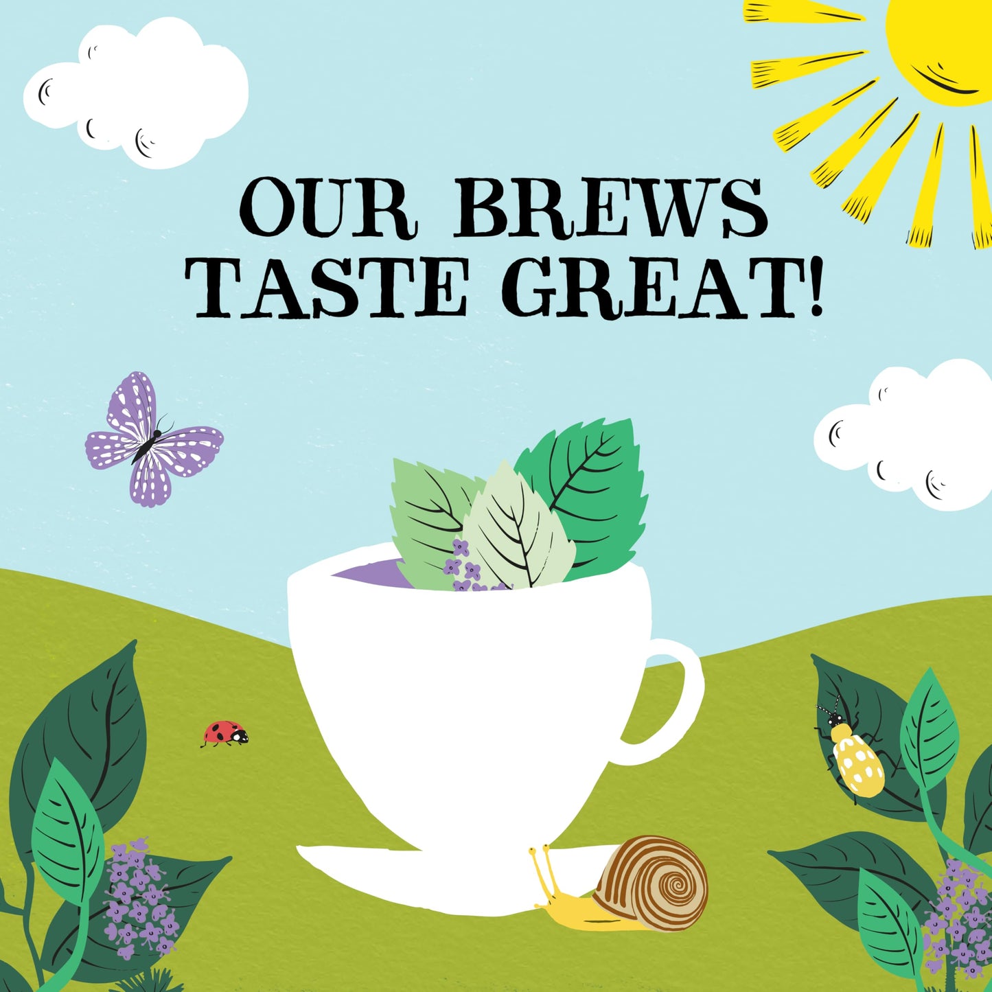 Clipper Tea Mint Herbal Teabags - Caffeine Free, USDA Organic, Great Hot or Iced - Refreshing, Natural, Fair & Delicious - 50 Tea Bags