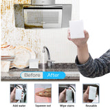 100 Pack Magic Sponges Eraser for Cleaning, Premium Reusable Melamine Sponge Scrubber Foam Cleaning Pads for Kitchen Dishes, Bathtub, Baseboard, Shoes