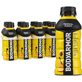 BODYARMOR Sports Drink, Tropical Punch, Electrolyte Drink Hydration, 12 Fl Oz Bottles (8 Pack), Flavored Coconut Water with B Vitamins & Antioxidants