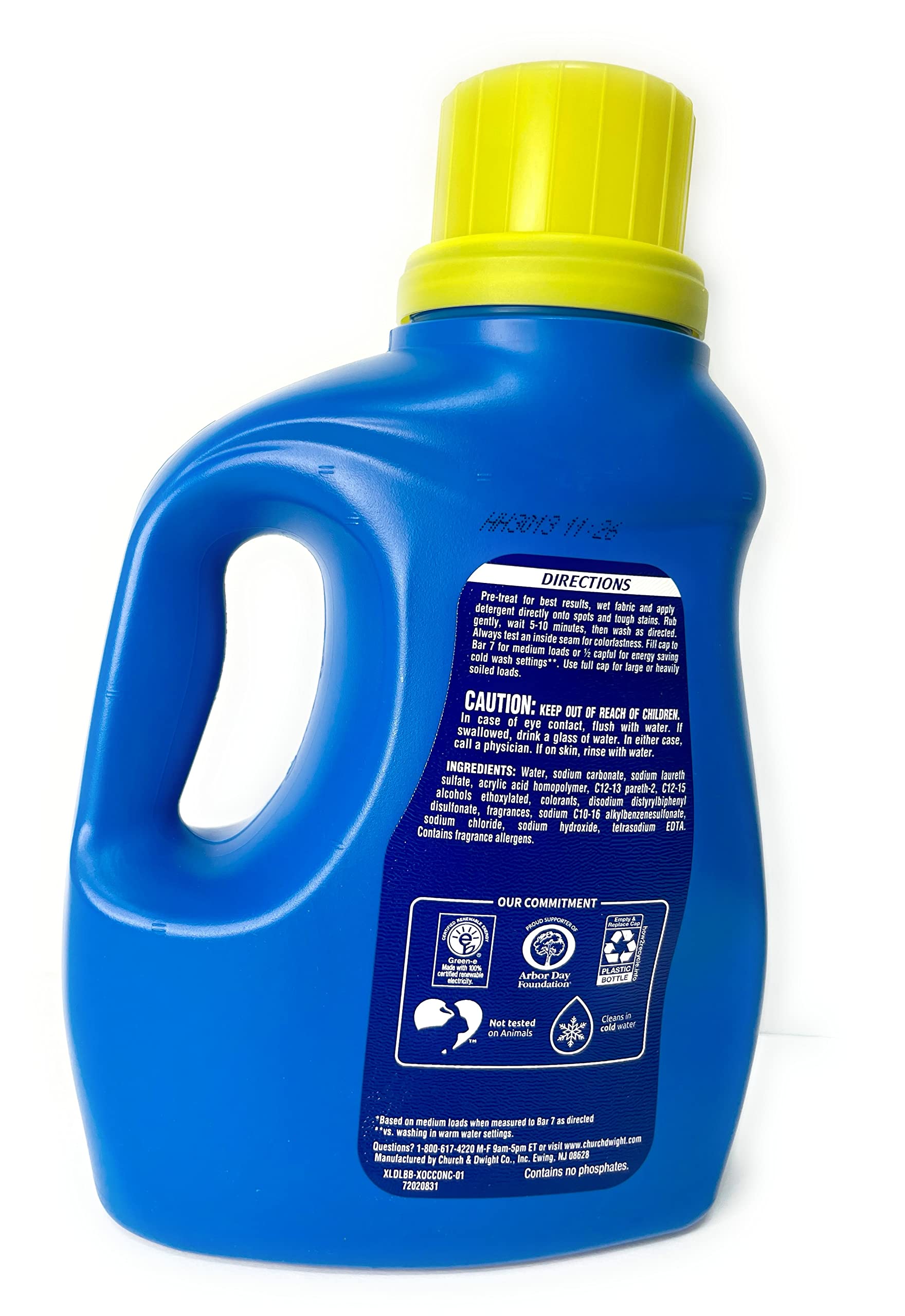 XTRA LAUNDRY DETERGENT LIQUID CRYSTAL CLEAN JUG 56 FLUID OUNCE