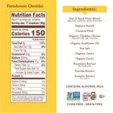 Simple Mills Almond Flour Crackers, Farmhouse Cheddar - Gluten Free, Healthy Snacks, Plant Based, 4.25 Ounce (Pack of 1)