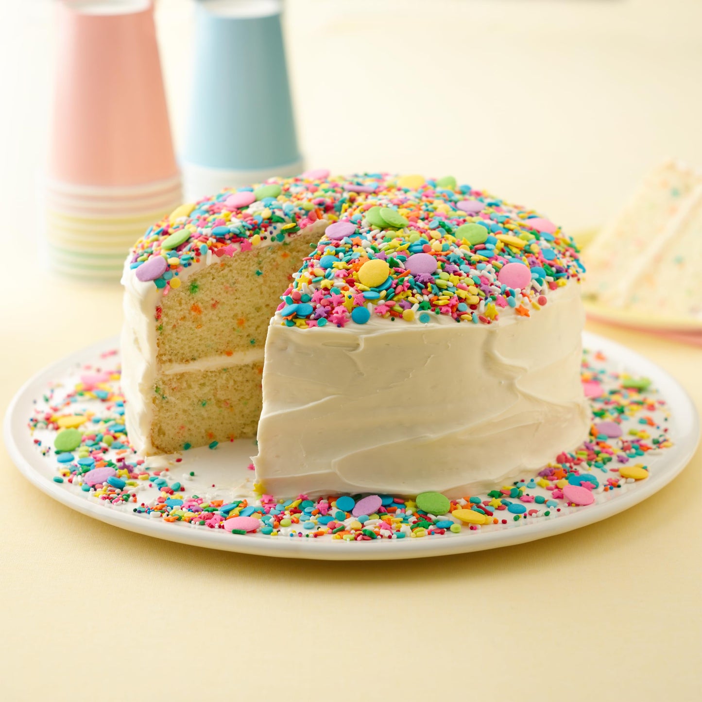 Betty Crocker Delights Super Moist Party Rainbow Chip Cake Mix (Pack of 2)