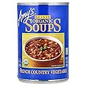 Amy's Kitchen Hearty French Country Vegetable Soup, 14.4-Ounce Cans (Pack of 12) ( Value Bulk Multi-pack)