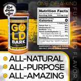 Rub Smoke Love Gold Bark BBQ Rub - All-Purpose Rub and Seasoning for Pork, Chicken and Fish - Perfect for Smoking and Grilling - Aromatic Sweet