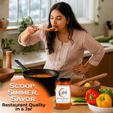 Twist Foods Butter Masala Sauce | Mild, Creamy Indian Simmer Sauce | Authentic Restaurant-Style Butter Masala | Gluten-Free, No Preservatives or