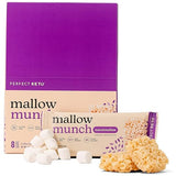 Perfect Keto Mallow Munch, Gluten Free, Cereal Bars, Breakfast Bar, Rice-Free, Low Sugar, Low Carb, Crispy, High Protein Snack, Healthy Snacks, 9g