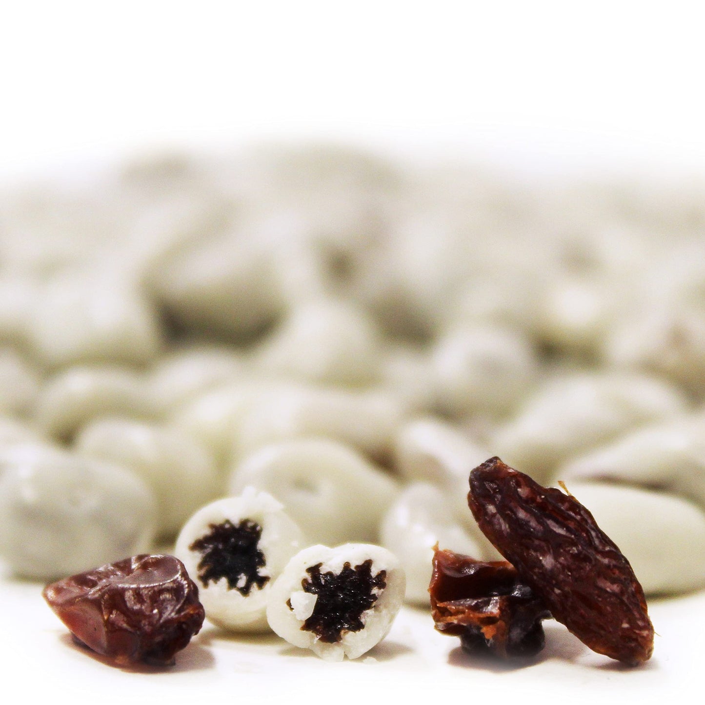 Greek Yogurt Covered Raisins by It's Delish, 3 Lbs Jumbo Container - Scrumptious & Nutritious Yogurt Coated Dried Raisins - Sweet Snacking and Bulk