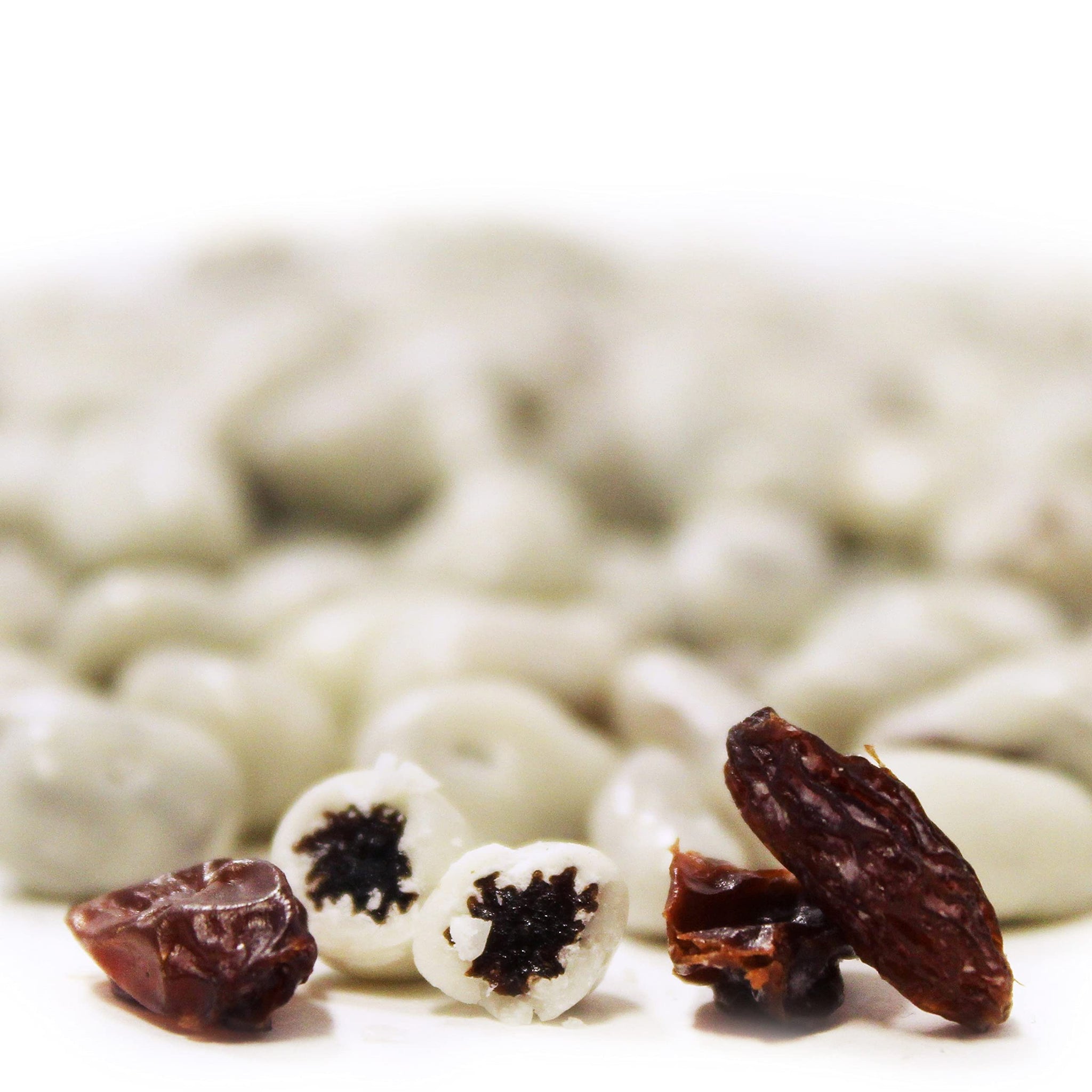 Greek Yogurt Covered Raisins by It's Delish, 3 Lbs Jumbo Container - Scrumptious & Nutritious Yogurt Coated Dried Raisins - Sweet Snacking and Bulk