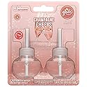 Glade PlugIns Refills Air Freshener, Scented and Essential Oils for Home and Bathroom, Champagne Cheers, 1.34 Oz, 2 Count