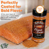Lucky Lola's Fantastic Salmon Rub - Gourmet All-Natural Dry Rub | Perfect Salmon Seasoning for Grilling, Baking, Smoking, Pan Searing & Air Frying |