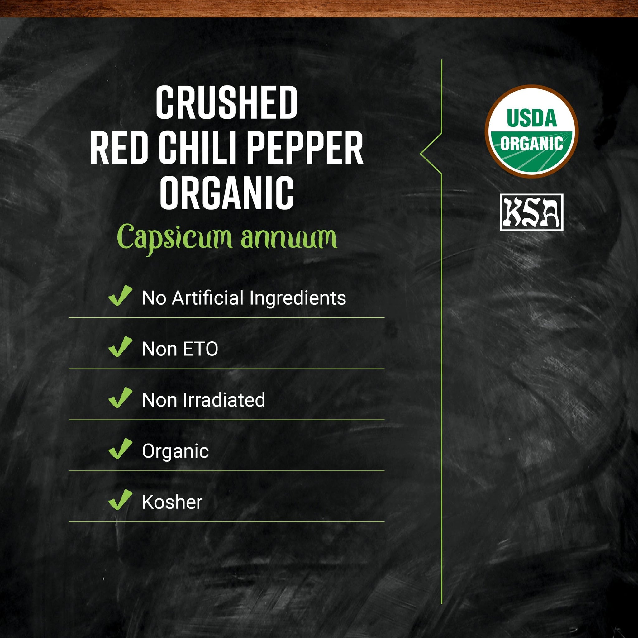 Frontier Co-op Organic Crushed Red Chili Peppers - Kosher | 16 Ounce (Pack of 1)