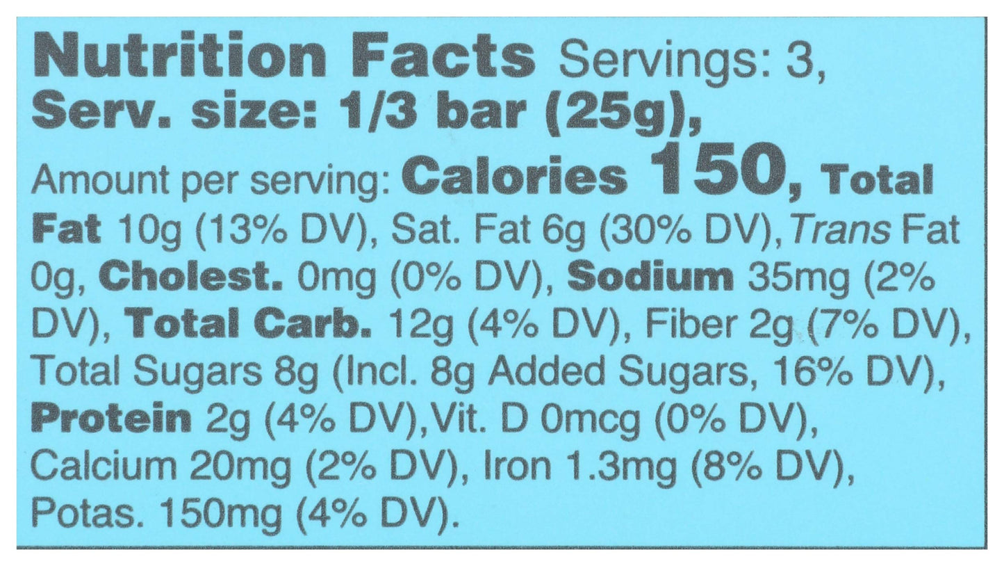 Madecasse Sea Salt and Nib Chocolate Bar, 2.64 Ounce -- 10 per case.