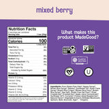 MadeGood Granola Mixed Berry Bars, 6ct, 5.09 oz.