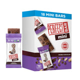 Perfect Bar Mini Protein Bars, Double Chocolate, Gluten Free, Made with Organic Honey, Peanut Butter, Cookie Dough Texture, Refrigerated, 24 Count