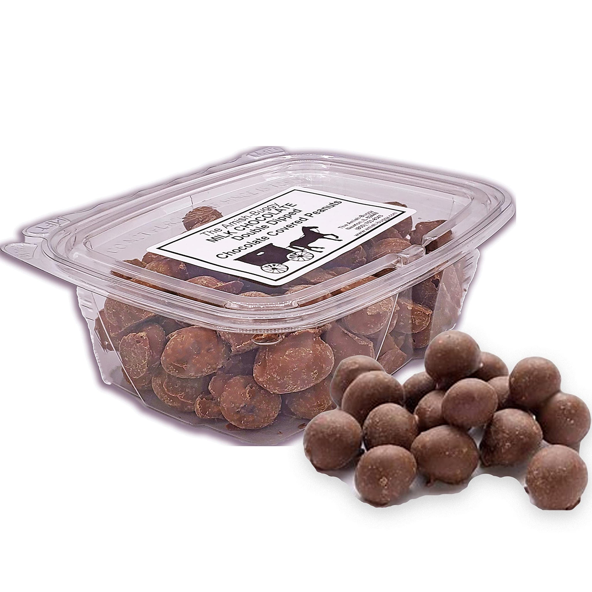 Premium Chocolate Candy (Double Dipped Peanuts 12 oz. Tub (2 Count))