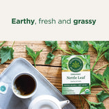 Traditional Medicinals Organic, Nettle Tea - Supports Joint Health & Overall Wellness with Stinging Nettle - Kosher, Non-GMO, Caffeine-Free