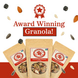 Maple Nut Kitchen Sweet & Salty Granola - 3 Pack | Gluten-Free Granola with Maple-Roasted Almonds, Dark Chocolate, Pumpkin Seeds & Cherries | Crunchy