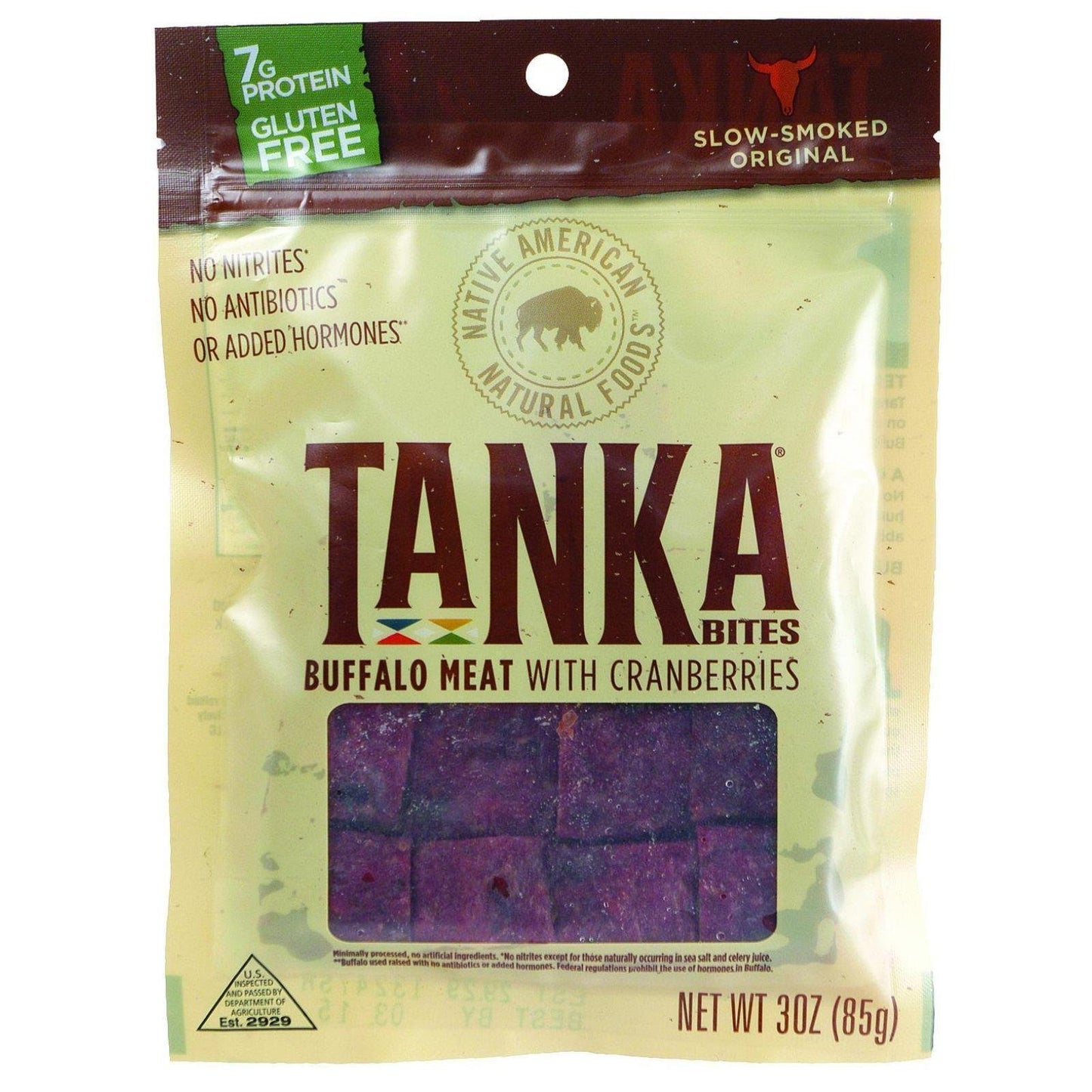 Tanka Natural Buffalo Cranberry Bites