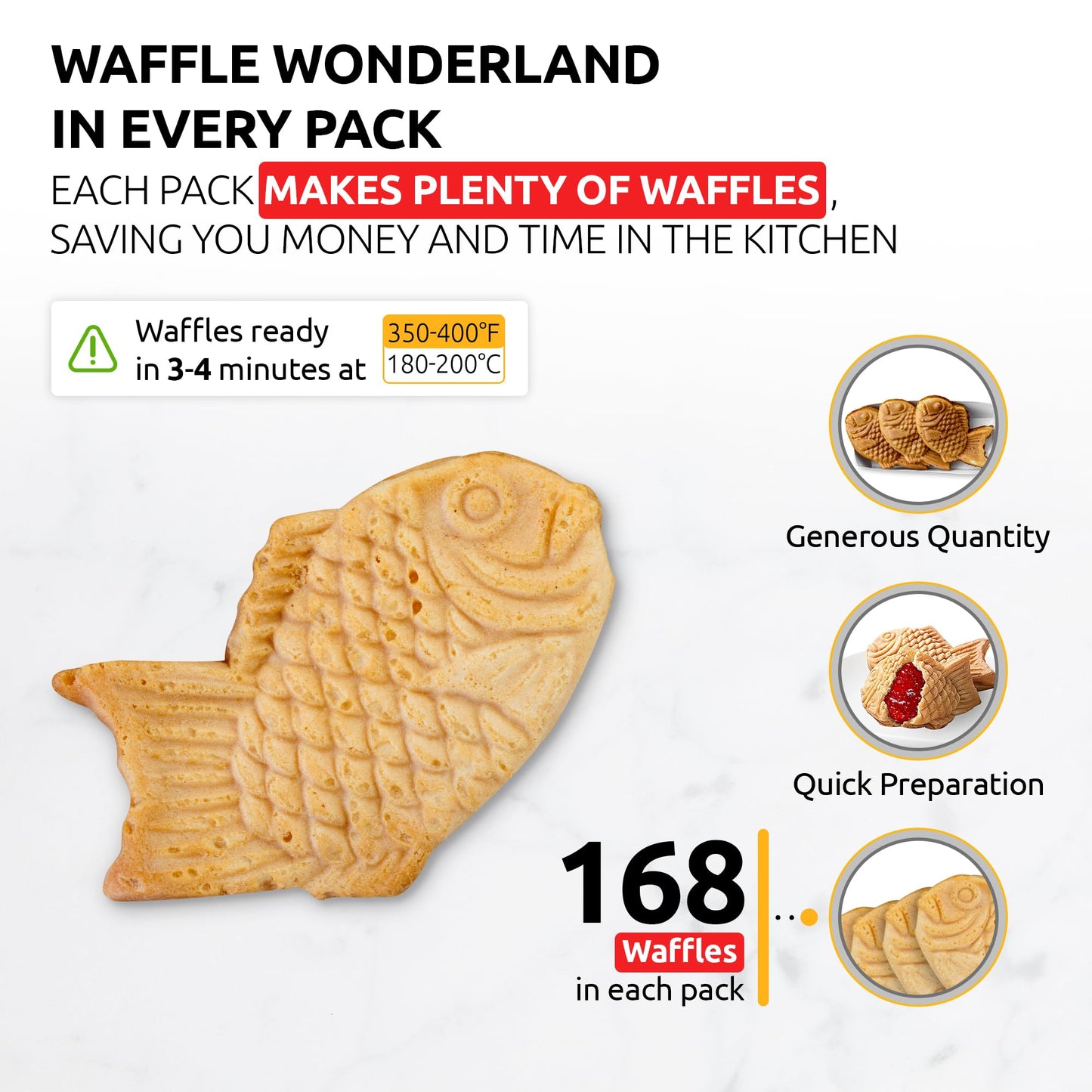 OldSoul Professional Taiyaki Waffle Mix | GLUTEN FREE & VEGAN | Crispy | Vanilla Flavor | 10 Lbs | 168 Waffles (10 Lbs, Gluten Free & Vegan)