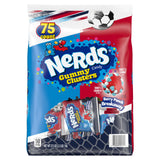 NERDS Gummy Clusters Candy, Berry Punch Breakaway, Summer Gummy Candy, 37.5 oz, 75 Count