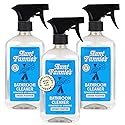 Aunt Fannie's All Purpose Bathroom Cleaner Vinegar Spray for Shower, Tub, Toilet, Tile, Sink and Fixtures, 16.9 Ounces (Pack of 3)