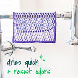 Scotch-Brite Stay Clean Scrubbing Dish Cloths, Rinses Clean and Dries Quick, 2 Non-Scratch Dish Cloths