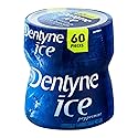 Dentyne Ice Sugar Free Gum Peppermint 60 Pieces, (1 Bottle).