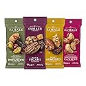 Sahale Snacks Glazed Mix Nut Blend Variety Pack, 1.5 Oz Grab & Go Bags (12 Total Packs) - Four Different Dry-Roasted Deluxe Mixed Nuts Blends Included