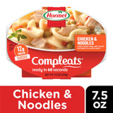 HORMEL COMPLEATS Chicken & Noodles Microwave Tray, 7.5 Ounces (Pack of 7)