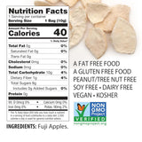 Brothers All Natural Freeze Dried Fruit Crisps, Fuji Apple, 1 Oz (Pack of 8), Made with 100% Fruit, Gluten Free, Soy Free, Vegan, Healthy Snack