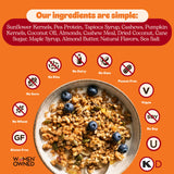 Three Wishes Granola - 13g of Protein & 4g of Sugar - Healthy Breakfast & On-the-Go Snack - Vegan, Kosher, & Grain-Free (8 Ounce Bags, Pack of 2)