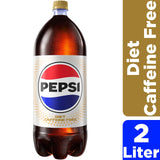 Diet Pepsi, Caffeine Free, 2 Liter Bottle