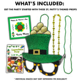 St Patrick’s Day Variety Pack Gift Basket Care Package, Candy, Chips Lucky Irish Themed Gift Box