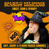 Fusion Select 1 Pack Halloween Eyeball Gummy Candy Mix Creepy Party Bag Favors For Trick Or Treat - Scary Novelty Chewy Bites