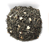 Mahamosa Pineapple Tropical Green Decaf Tea 2 oz - Decaffeinated Green Tea Blend Loose Leaf (with pineapple cubes, mango cubes, flavoring, safflower