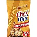 Chex Mix Honey Nut Snack Mix, Sweet and Salty Snack Bag, Family Size, 13.5 oz