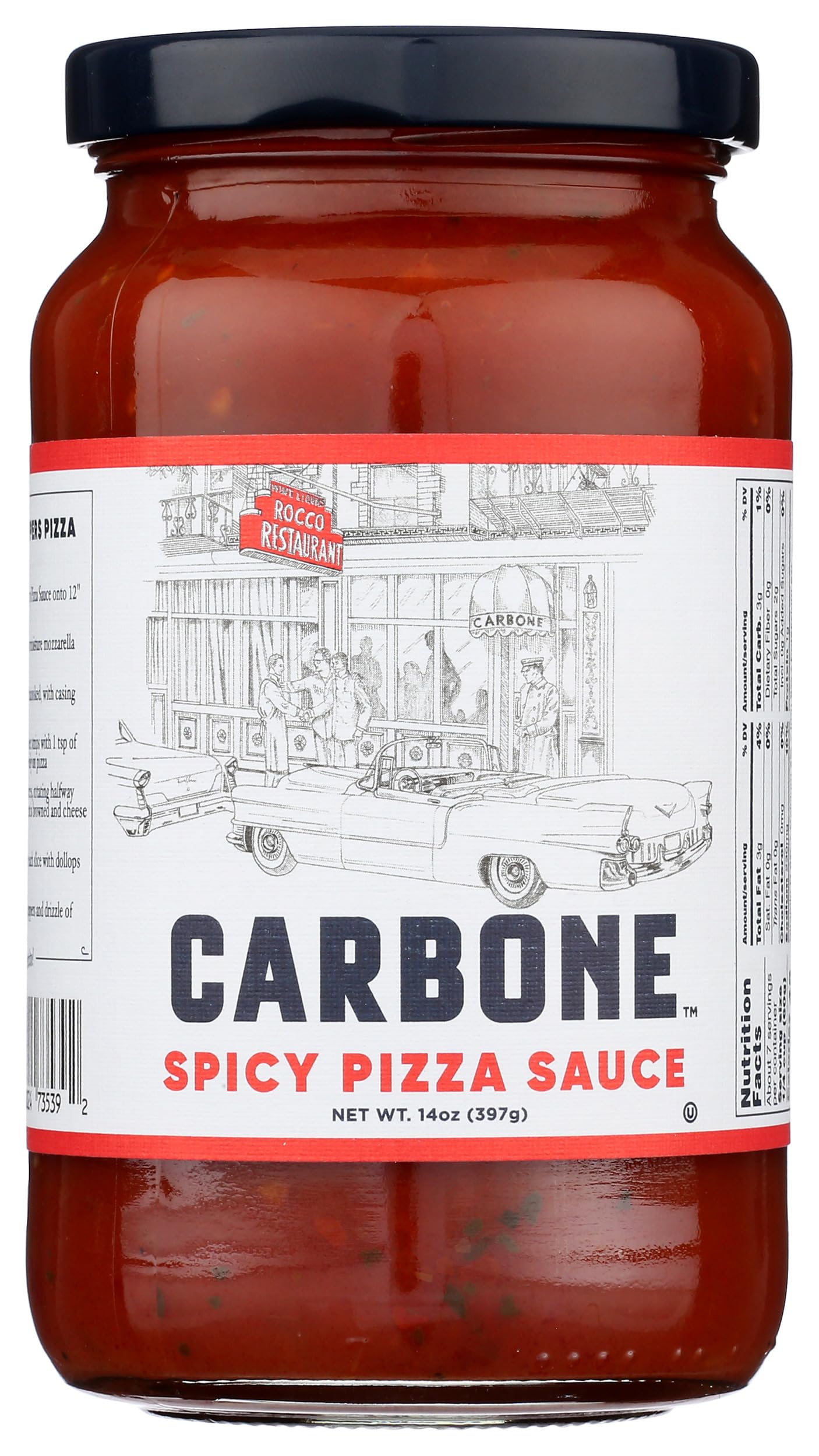 Carbone Original Pizza Sauce, 14 OZ