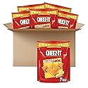 Cheez-It, Baked Snack Cheese Crackers, Cheddar Jack, 7oz (Pack of 6)