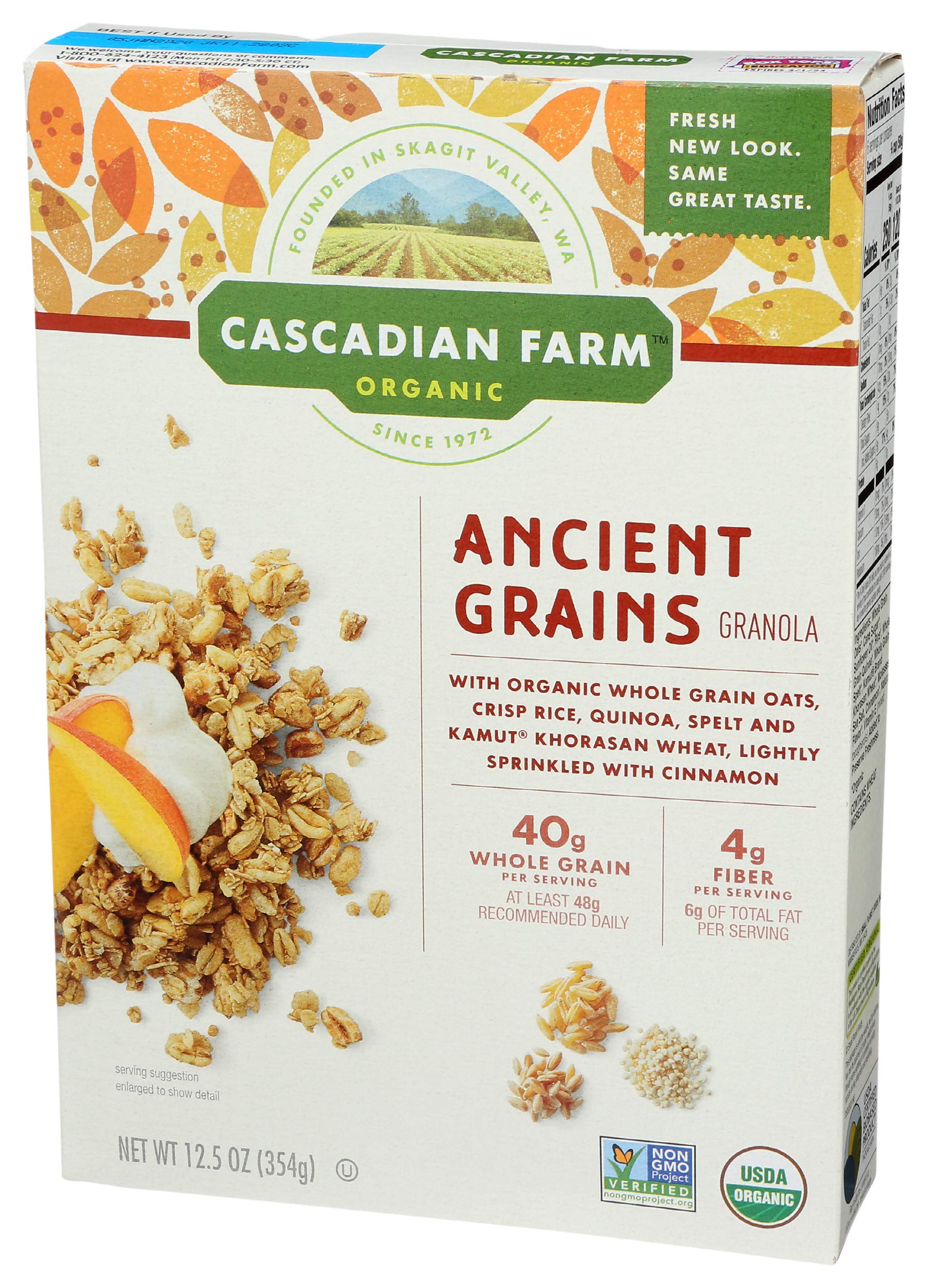 Cascadian Farm, Granola Ancient Grain Organic, 12.5 Ounce