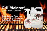 Jani-Source GrillMeister Grill, Grate & Oven - Heavy Duty Cleaner/Degreaser,1 Gallon