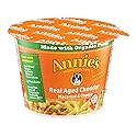 Annie's Homegrown Macaron & Cheese Real Aged Cheddar 2.01 OZ (Pack of 24)24