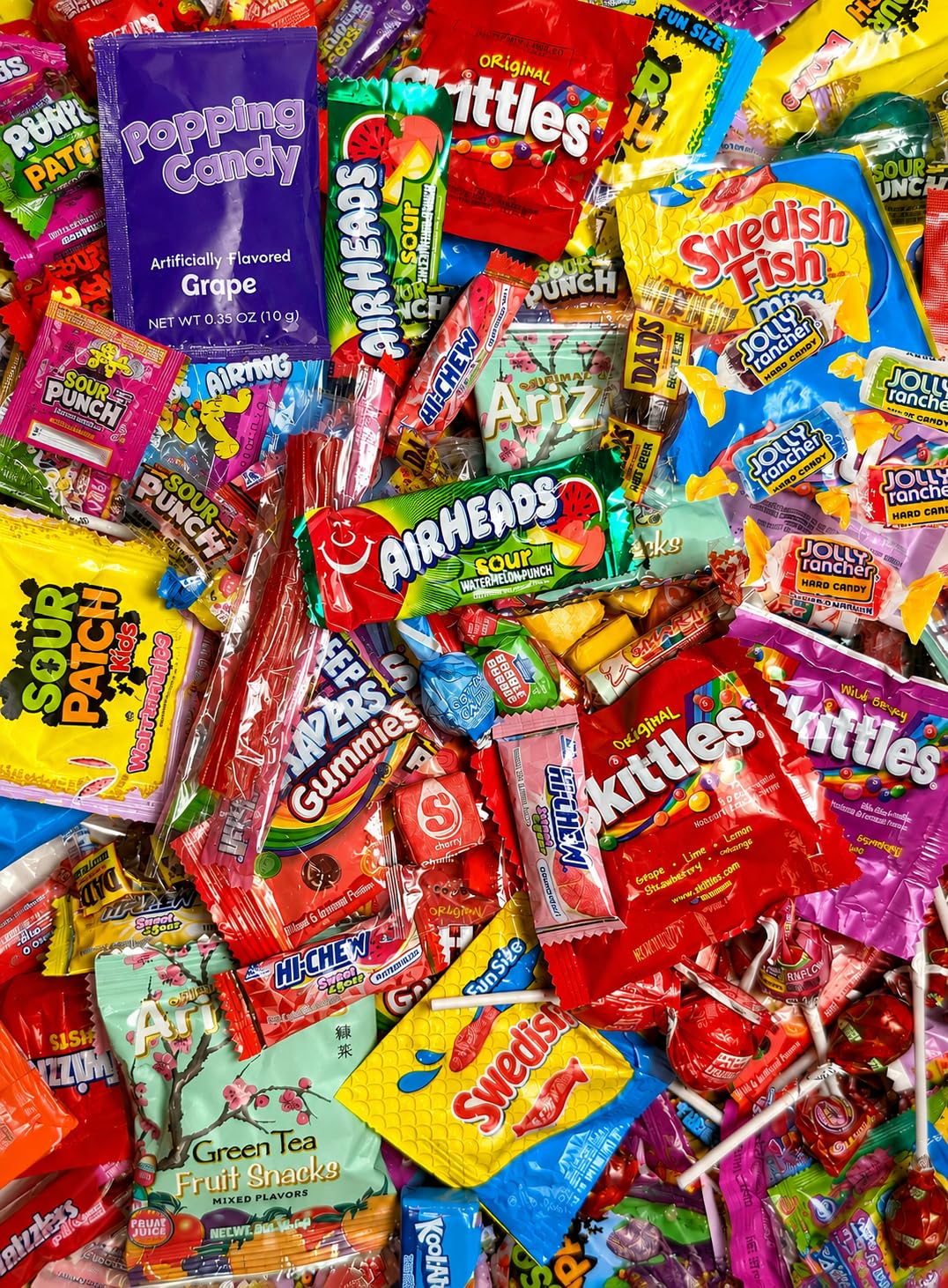 Ultimate Assorted Candy Party Mix - 10 LB Bag - Mega Variety Bulk Assortment - Individually Wrapped Candy - Queen Jax - Variety Pack